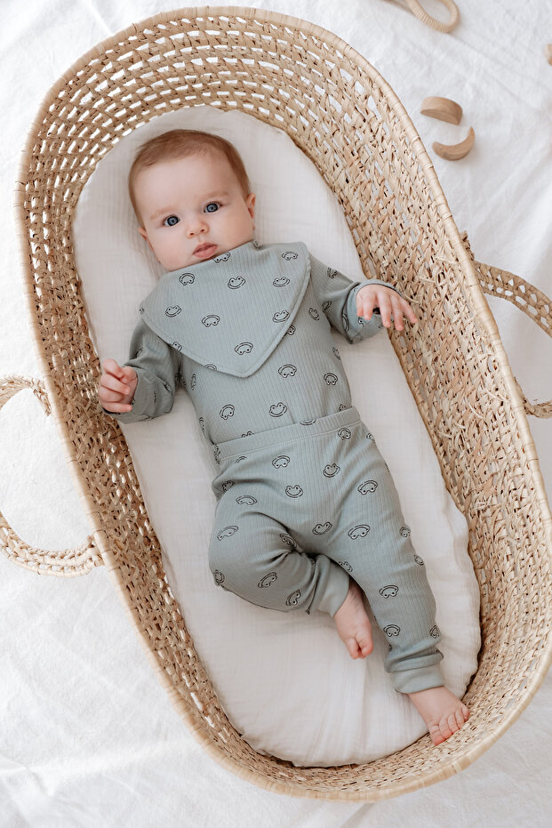100% Cotton Newborn Bodysuit Set Baby Girl-Boy Gift Set
