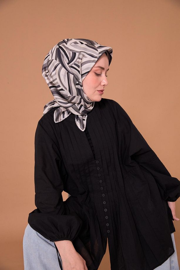 Twill İpek Eşarp 11471-17 - 5