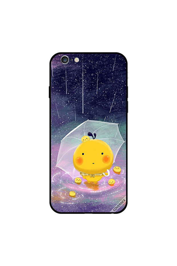 غطاء حماية لجهاز iPhone 6s Plus بنقشة Cutes in Rain