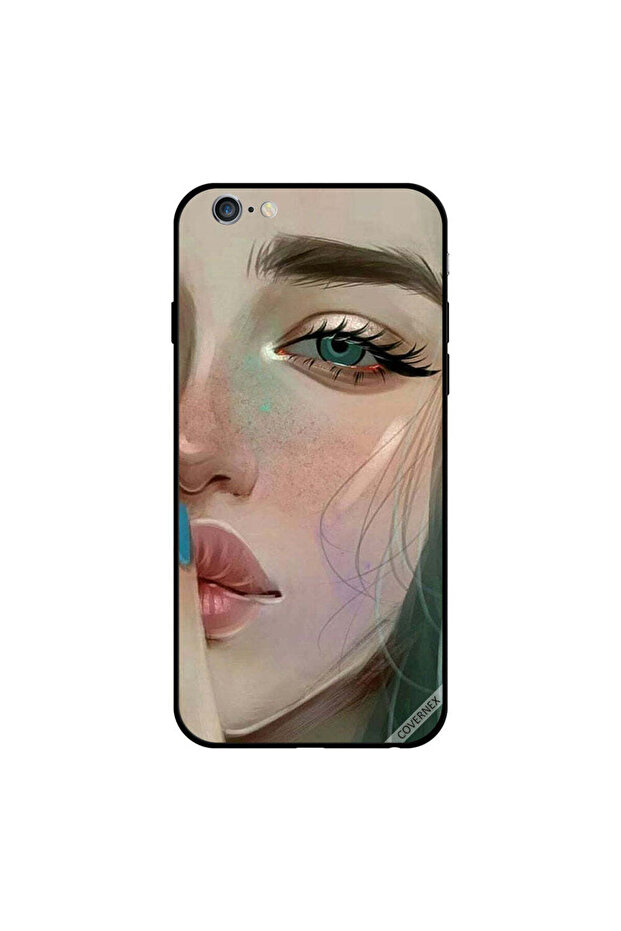 غطاء حماية لجهاز iPhone 6، ششش إنها حزينة