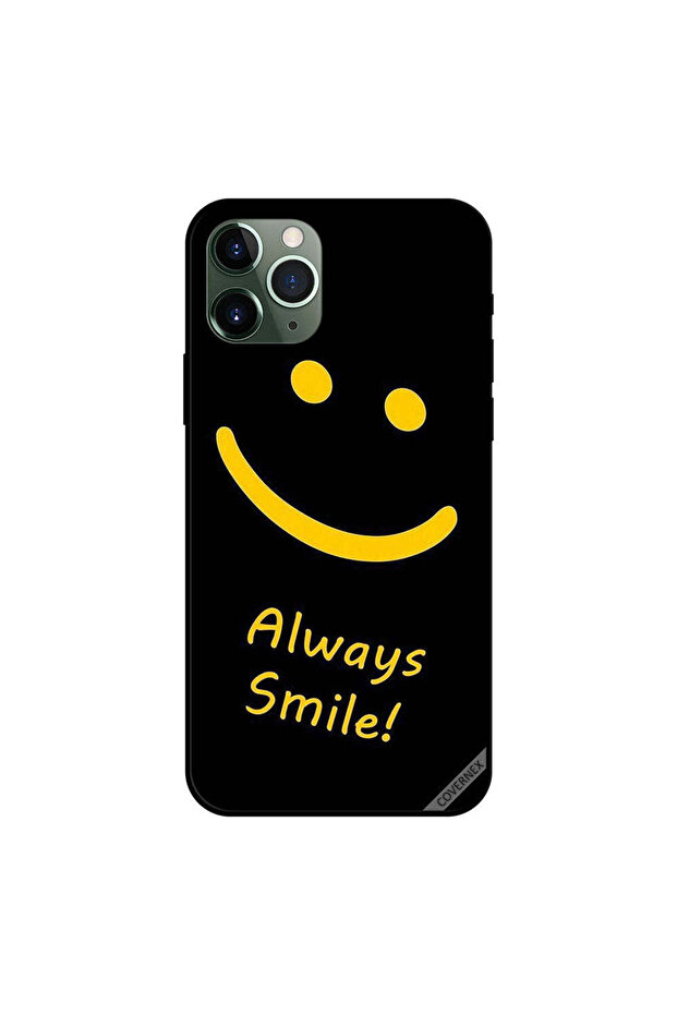 غطاء حماية لجهاز iPhone 11 Pro Max - ابتسامة صفراء
