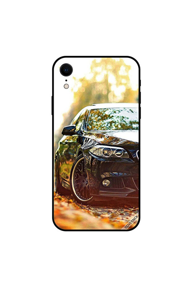 غطاء حماية iPhone XR بتصميم سيارة لامعة