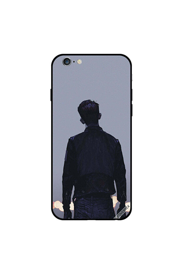 غطاء حماية لجهاز iPhone 6 Plus - فتى حزين - خيالات المساء
