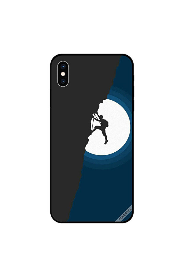 غطاء حماية لجهاز iPhone XS بتصميم تسلق