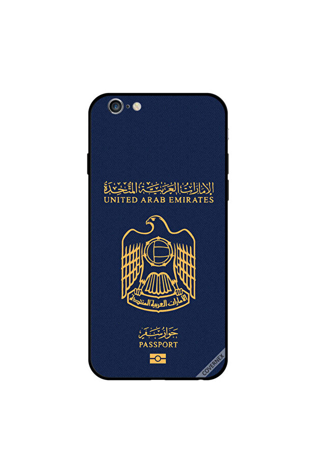 غطاء حماية لجهاز iPhone 6s Plus جواز سفر الإمارات 2