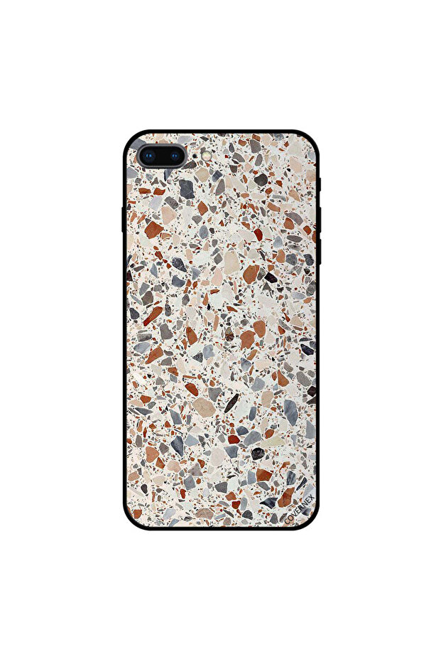 غطاء حماية لجهاز iPhone 8 Plus بنمط أرضية خرسانية - 1