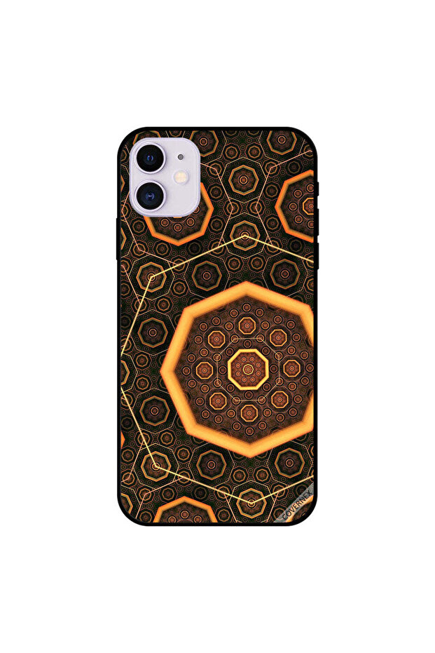 iPhone 11 Case Cover Hexagon Design Pattern
