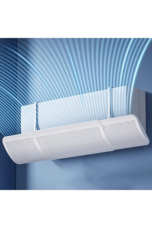 2 عاكس هواء مكيف الهواء، موزع هواء قابل للتعديل، متين، قابل للعكس للمنزل والمكتب - 6