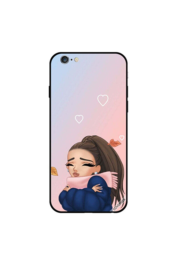 غطاء حماية لجهاز iPhone 6 بتصميم لطيف وشعور بالبرد