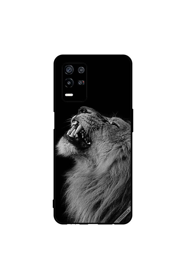 غطاء حماية لهاتف Oppo K9x الأسد المبهج