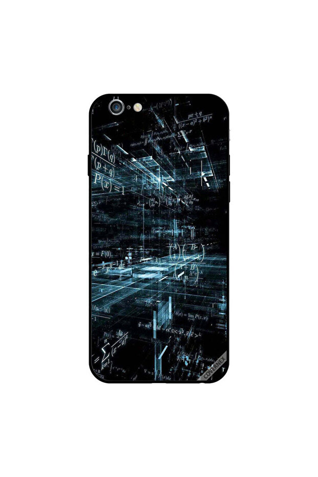 غطاء حماية لجهاز iPhone 6 بنمط علمي - 1