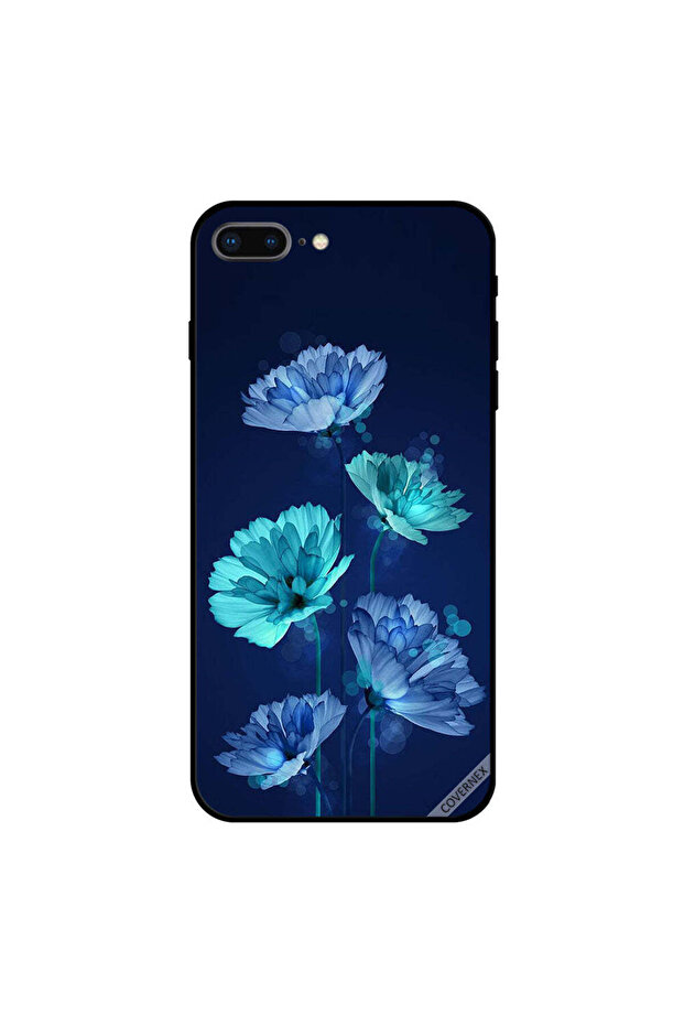 غطاء حماية لجهاز iPhone 8 Plus بدرجات اللون الأزرق