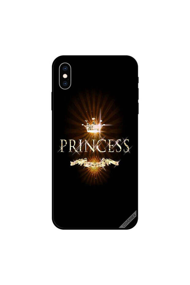 غطاء حماية لهاتف iPhone XS MAX بإضاءة الأميرة