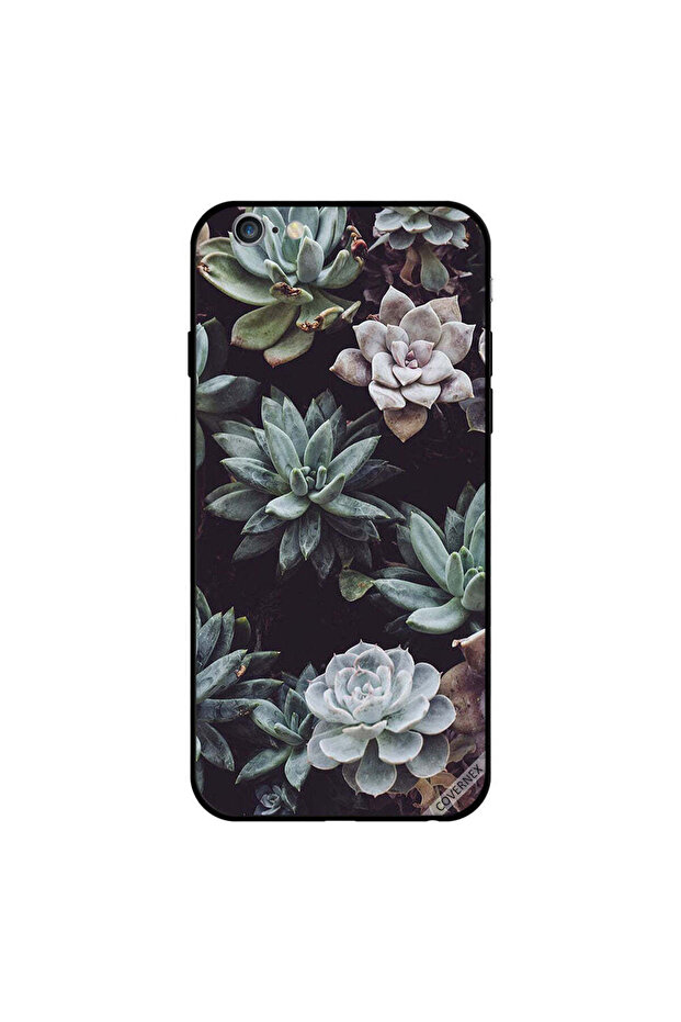 غطاء حماية لجهاز iPhone 6 Plus برسومات لوتس آرت