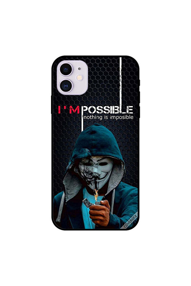 غطاء حماية لجهاز iPhone 11 - أنا ممكن، لا شيء مستحيل