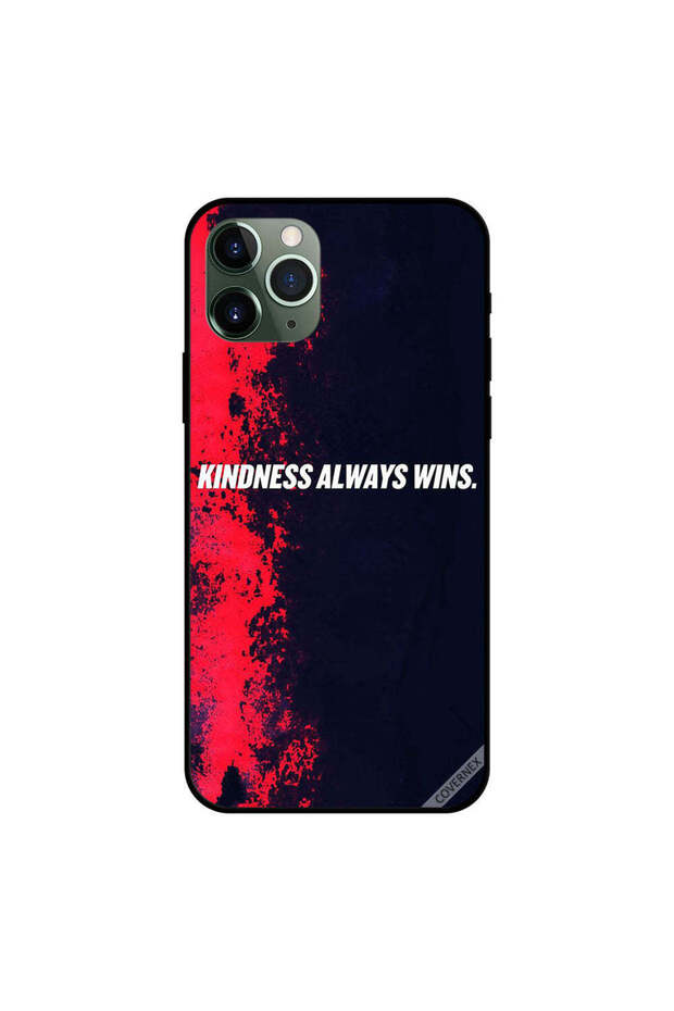 غطاء حماية لجهاز iPhone 11 Pro Max - اللطف ينتصر دائمًا