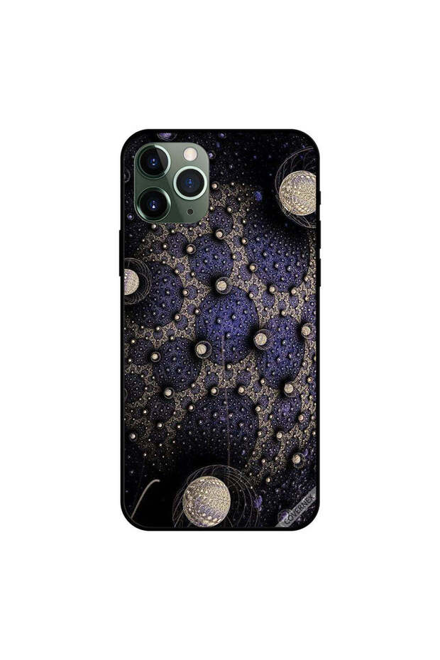 غطاء حماية لجهاز iPhone 11 Pro Max بتصميم Galaxy
