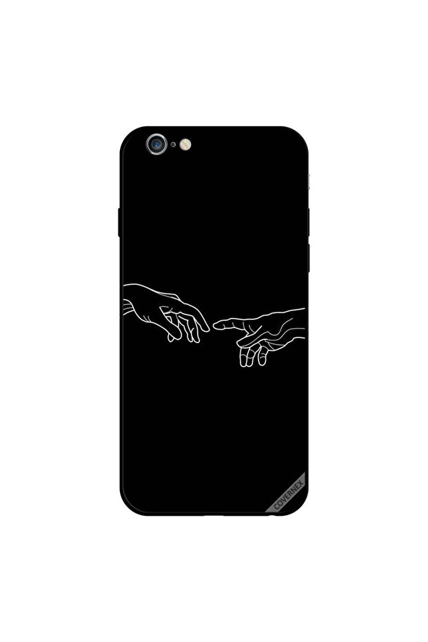 غطاء حماية لجهاز iPhone 6 Plus بطبعة لمس الأصابع