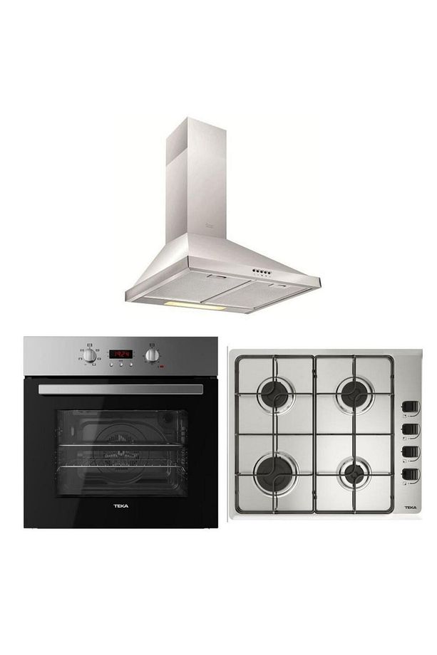 Chef 2 Ankastre Set ( HEB 723 SS - HLX 640 SS - DF 60 ) - 1