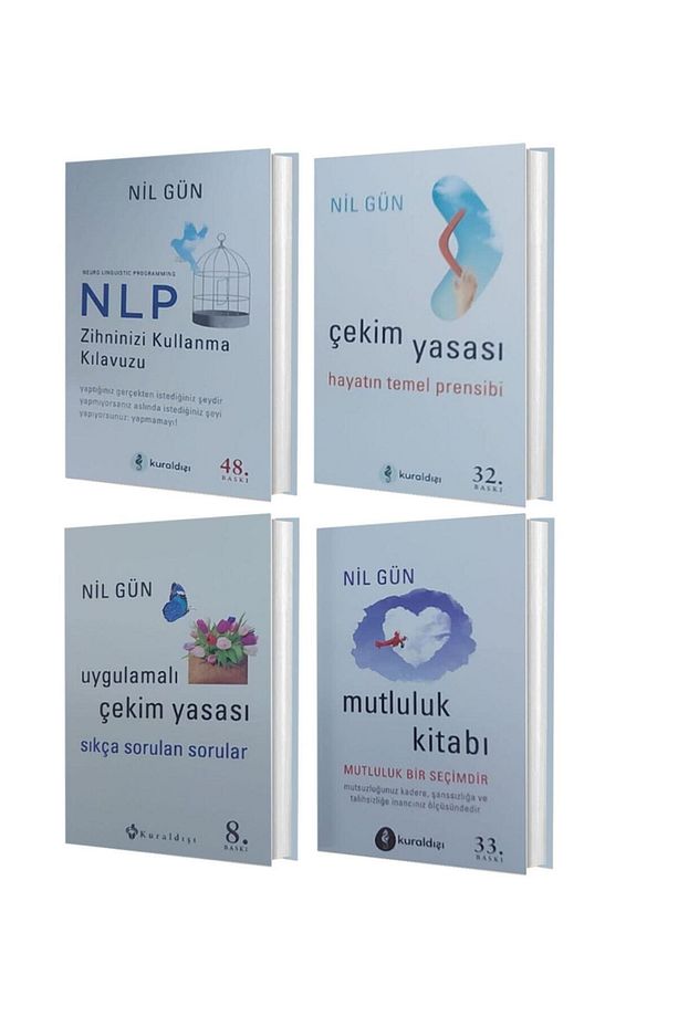 Nil Gün Nlp Ve Çekim Yasası 4 Kitap Set ( Nlp Zihninizi Kullanma Kılavuzu – Çekim Yasası + 2 Kitap ) - 1
