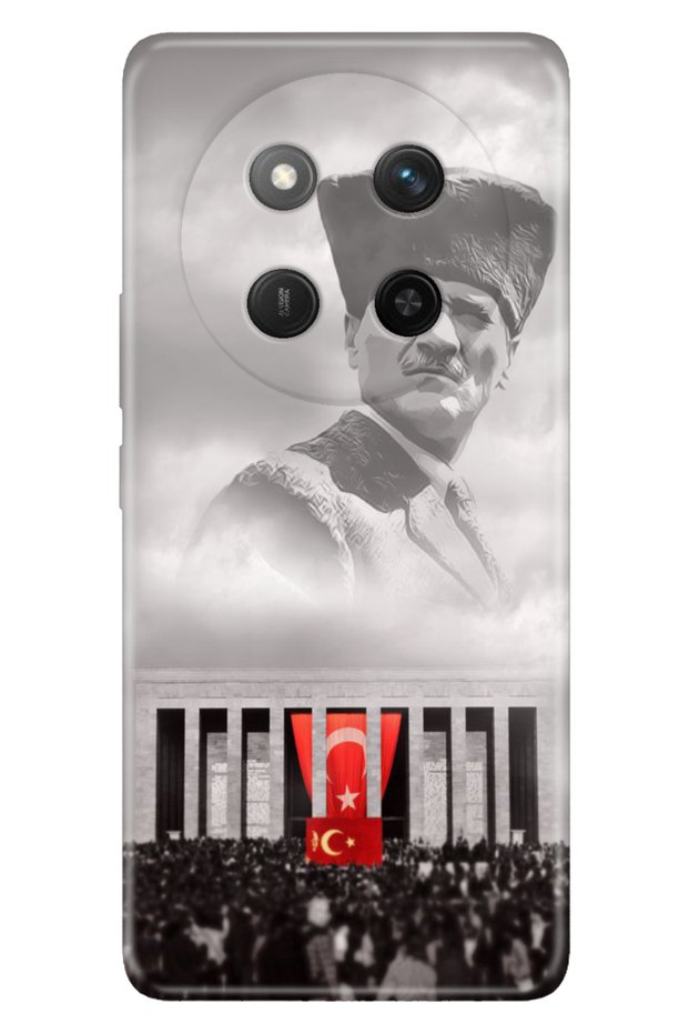 Honor Magic 7 Lite Case Decorative Silicone Printed Cover Gazi Mustafa