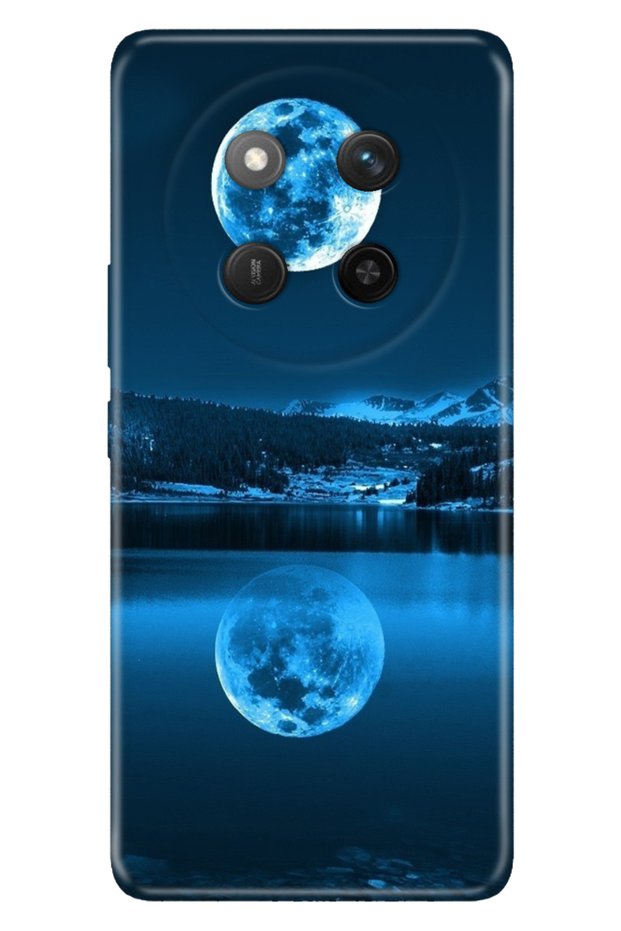 Honor Magic 7 Lite Case Colorful Silicone Printed Tpu Full Moon Sea