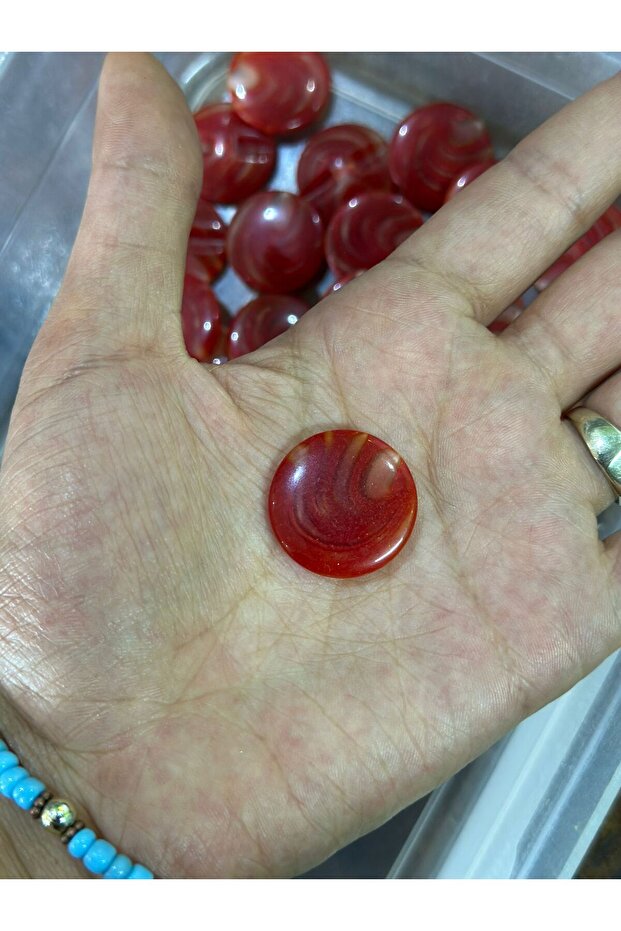 2 cm 9 Pieces Patterned Button Set - 2