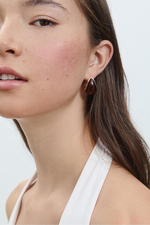 3'lü Mini Hacimli Küpe Seti - 2