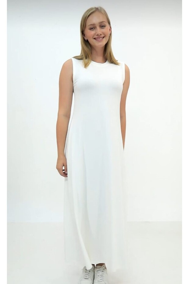 SIFIR KOL ELBİSE İÇLİK - 7