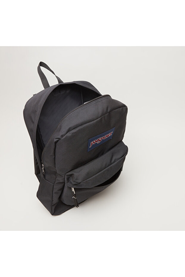 Superbreak Solid Backpack with Zip Closure - 42x30x16 cms - 6