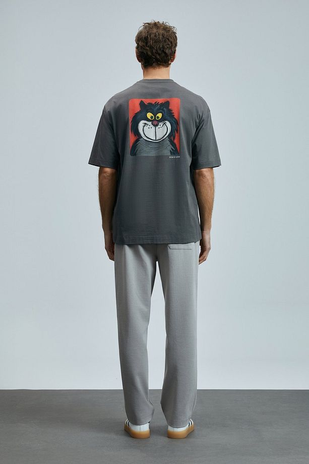 LUFİAN Nımbus Modern Grafik T- Shirt 20251 - 6