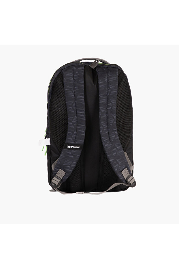 Printed 19 inch Backpack with Adjustable Shoulder Straps - 3