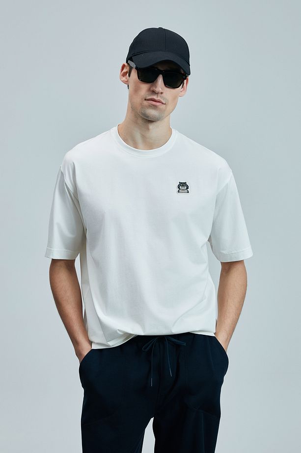 LUFİAN Nımbus Modern Grafik T- Shirt 20251 - 2