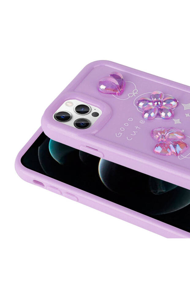 iPhone 12 Compatible Mscs Tiny Case-Black - 2