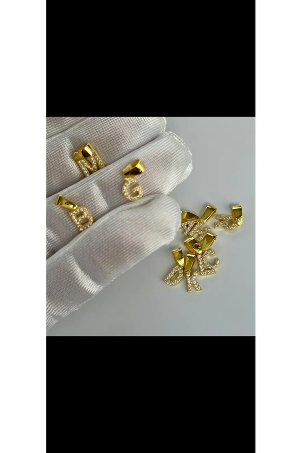 Harfini Seç Kolye Ucu 925 Ayar - 2