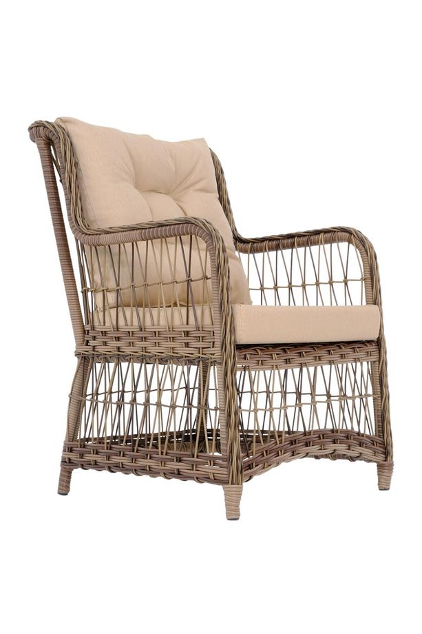 LaVida Bahçe Oturma Takımı | Rattan Bahçe Balkon Takımı | 3+1+1 ve Sehpa - 5