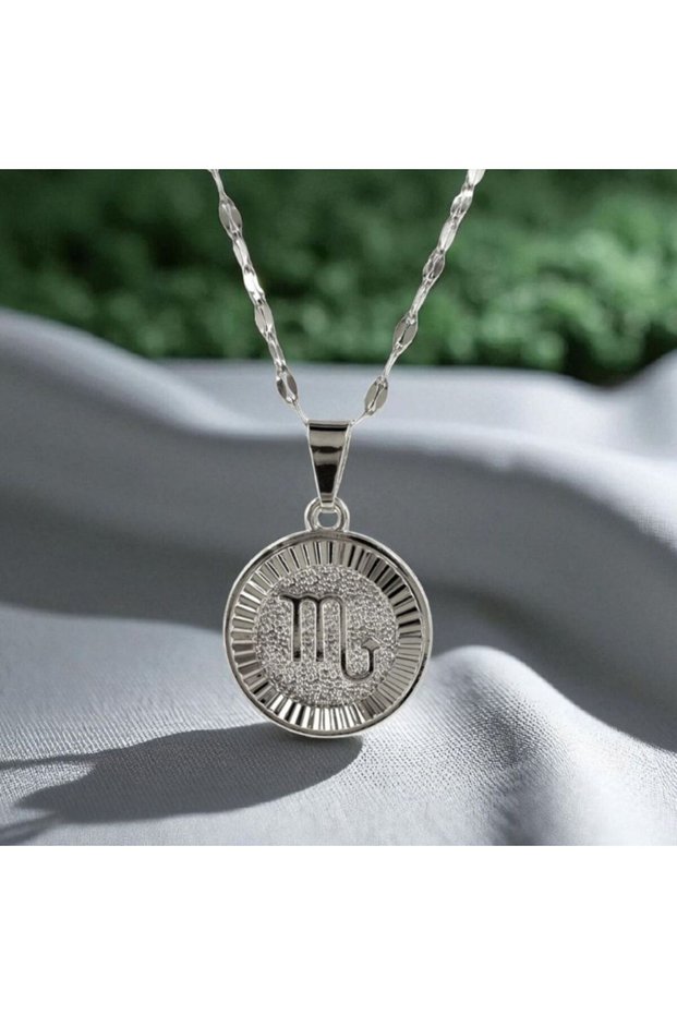 Women's Steel Zodiac Sign Necklace