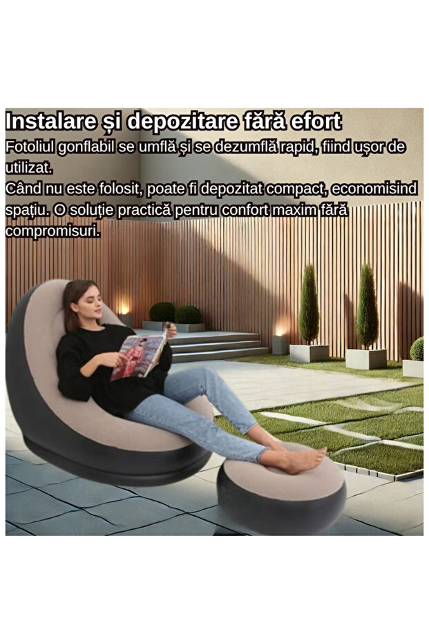 Dollcini, πολυθρόνα, κάμπινγκ, καφέ - 3