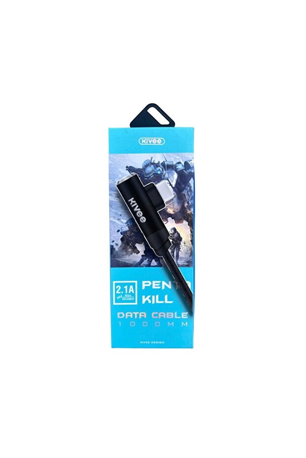 Data/Charging Cable Type-C, Android Compatible, 2.1A, 1m - 3