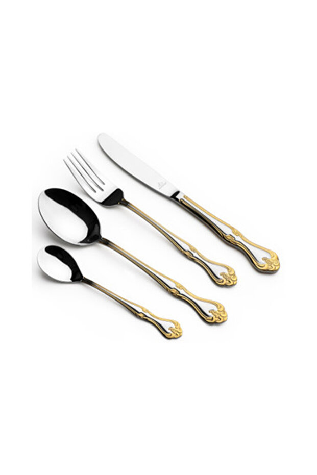 Stainless Steel Cutlery Set 86 pcs Gold & Silver TM 112 G