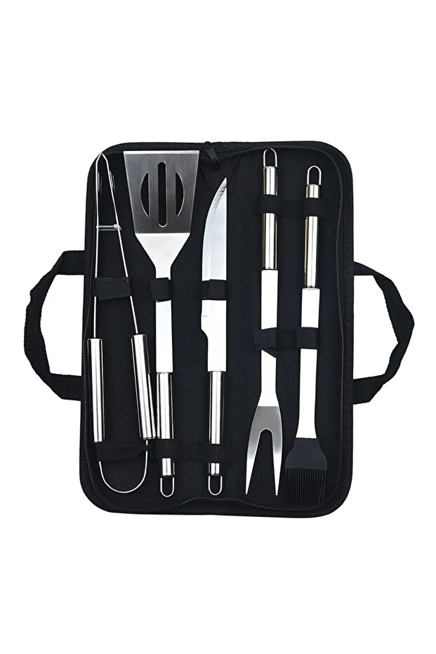 Set 5 Ustensile pentru Gratar, OPTIM SOLUTION - 4