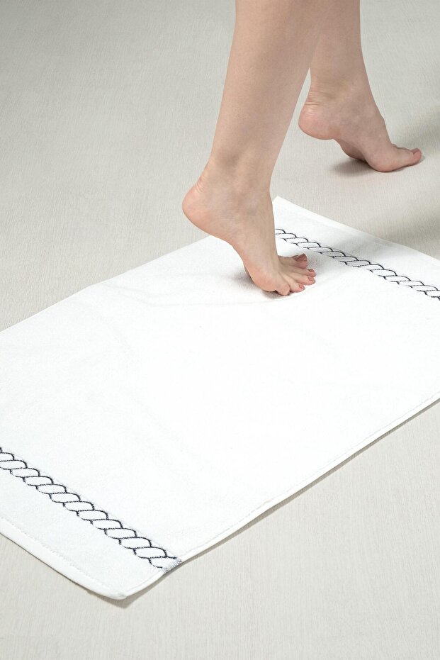 Ancora Spuma Bathmat - 50X75 cm Premium Foot Towel / Bath Mat