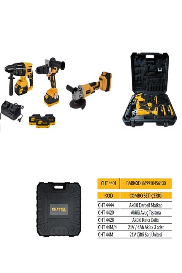 CHT-SET4401 COMBO 3'LÜ SET - 1