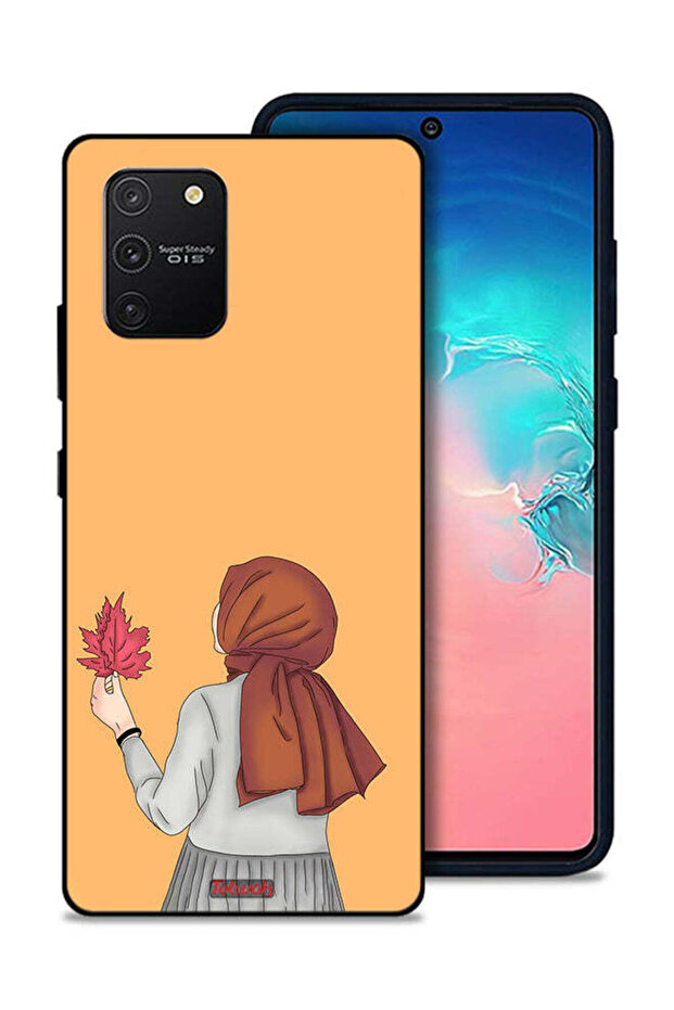 غطاء حماية لهاتف Samsung Galaxy S10 Lite يحمل ورقة شجر