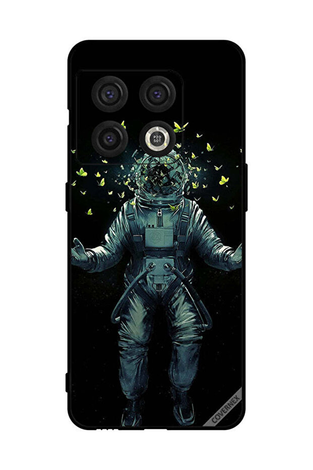 غطاء حماية لهاتف OnePlus 10 Pro - غواص وفراشات