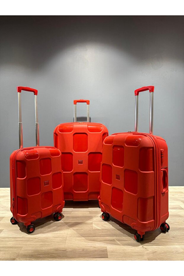 3'lü Pp Valiz Seti - 1