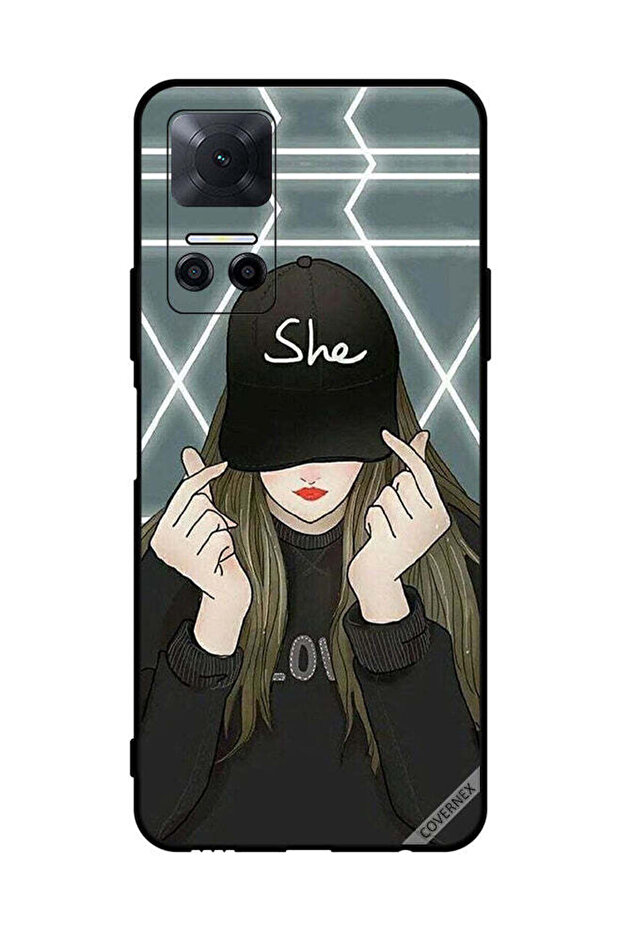 غطاء حماية لهاتف Honor Play6T She On Cap
