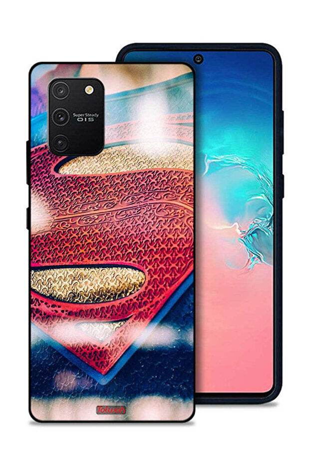 غطاء حماية لهاتف Samsung Galaxy S10 Lite بشعار سوبرمان