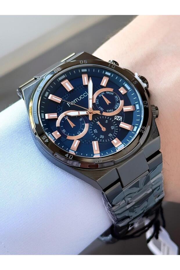 Men's Functions Active Metal Cord Wrist Watch
