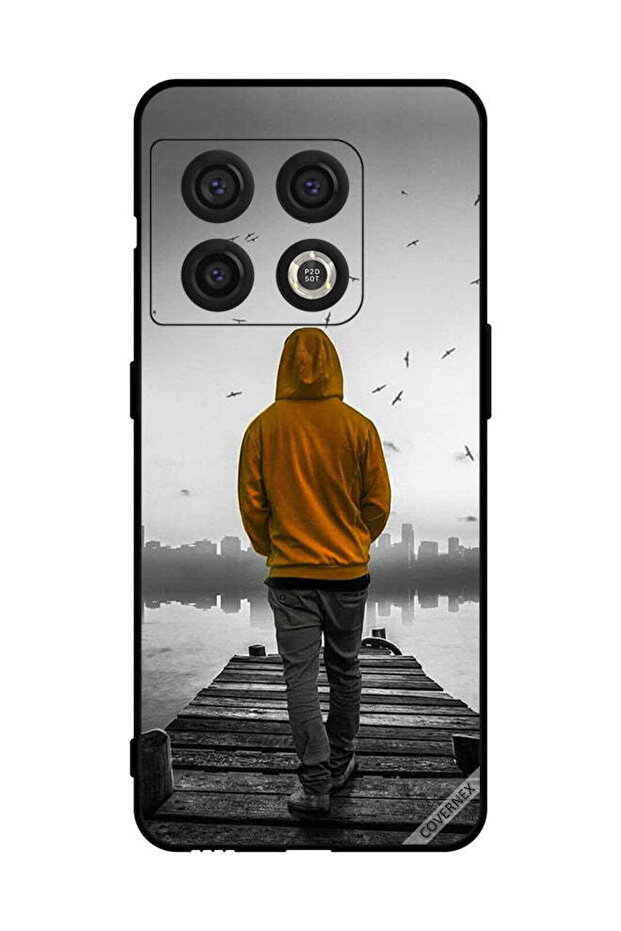 غطاء حماية لهاتف OnePlus 10 Pro - فتى حزين يمشي